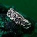 Elegant Ring Forest Harmony - Silver Branches Inspired by Nature