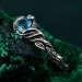 Sterling Silver Fantasy Promise Ring – Woodland Promise Ring, Enchanted Forest Engagement Ring, Rustic Elegance Twig Ring