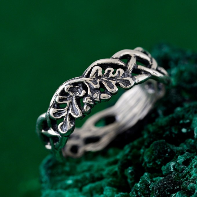Enchanted Woods Ring - Harmonious Grove Design