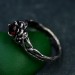 Handmade Silver Lotus Ring – Elegant Nature-Inspired Jewelry with Chic Floral Design