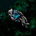 Nature's Finest Silver Leaf Elegance Ring