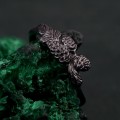 Handcrafted Silver Pinecone and Twig Ring – Unique Women's Christmas Jewelry