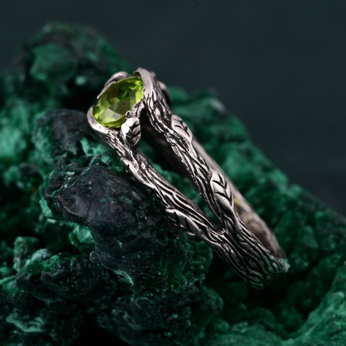 Silver Branch Band: Woodland-Inspired Sylvan Silver Wrap