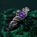 Silver Nature Ring: Nature's Embrace Woodland Promise Ring
