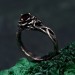 Lotus Blossom Silver Ring – Elegant Harmony Symbol for Him & Her