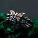 Sterling Silver Butterfly Ring - Whimsical Fairy Garden Jewelry