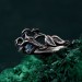 Gothic Witch Rings with Topaz – Unisex Silver Geometric Wedding Ring
