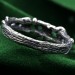 Ivy Vine Sterling Silver Ring with Nature-Inspired Charm