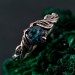 Woodland Promise Ring – Enchanted Forest Engagement Ring, Nature-Inspired Twig Band, Rustic Silver Jewelry for Women