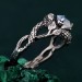 Scale of the Dragon Ring: Mythical Silver Design