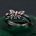 Exquisite Butterfly of Destiny Ring - Unique and Graceful Butterfly Design
