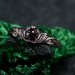 Silver Braided Band Witch Ring: Enchanted Forest Fantasy Engagement Jewelry