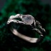 Silver Branch Band: Woodland-Inspired Sylvan Silver Wrap Ring