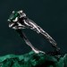Botanical Elegance Ring - Nature's Bloom Twig Ring