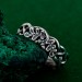 Enchanted Forest Silver Ring with Nature-Inspired Twig Design