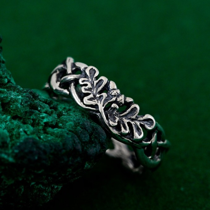 Enchanted Woods Ring - Harmonious Grove Design