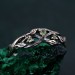 Eternal Tree Branch Silver Band - Woodland Whispers Design