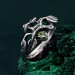 Gothic Witch Rings for All Genders – Unisex Silver Geometric Wedding Ring