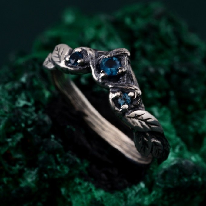 Wedding Ring Wooden Harmony – Forest Branch Design, Wooden Wedding Branch, Branch of Love Wedding Band
