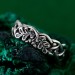 Elegant Ring Forest Harmony - Silver Branches Inspired by Nature