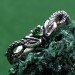 Unusual Nature Wildlife Animal Engagement Ring – Woodland Animal Wrap Ring, Serpentine Embrace Ring, Twisted Serpent Band
