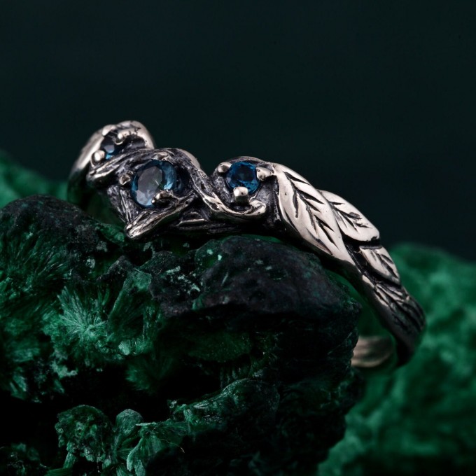Wedding Ring Wooden Harmony – Forest Branch Design, Wooden Wedding Branch, Branch of Love Wedding Band