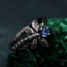 Whispers of the Night: Gothic Dragonfly Ring