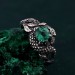 Enchanting Ring Dragon Scale - Serpentine Elegance in Silver Armor