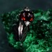 Vintage Fairycore Silver Band – Enchanted Forest Mystical Ring, Ethereal Floral Jewelry, Romantic Nature-Inspired Design