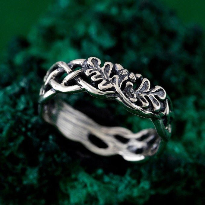 Enchanted Woods Ring - Harmonious Grove Design