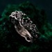 Emerald Oak Leaf Silver Ring