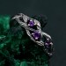 Nature's Embrace Engagement Band with Eternal Tree Branch Design