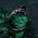 Lotus Blossom Silver Ring – Elegant Harmony Symbol for Him & Her