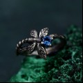 Elegant Handcrafted Silver Ring – Artisan Twig Jewelry, Perfect Gift for Women