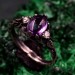 Romantic Silver Fairycore Flower Band: Mystical Forest Vintage Design