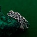 Silver Branches: Curves of Nature Ring for Forest Harmony