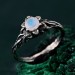 Blossom Twig Ring - Enchanted Forest and Woodland Whispers Design