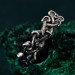 Mushroom Fantasy Ring - Nature-Inspired Silver Forest Symphony Ring