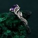 Silver Nature Ring: Nature's Embrace Woodland Promise Ring