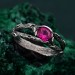 Nature's Touch Silver Branch Ring