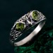 Owl Enchantment Ring - Silver Wisdom and Mystical Owl Statement Ring