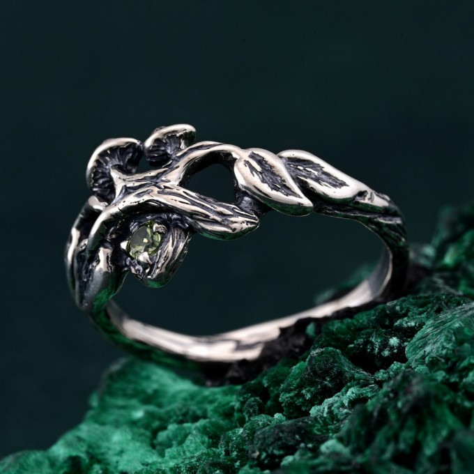 Gothic Witch Rings for All Genders – Unisex Silver Geometric Wedding Ring