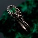 Emerald Elegant Leafy Wedding Band – Luxury Tree-Inspired Design, Exquisite and Unique Wedding Ring