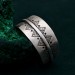 Mystical Boho Ring - Free Spirit Silver Adjustable Ring